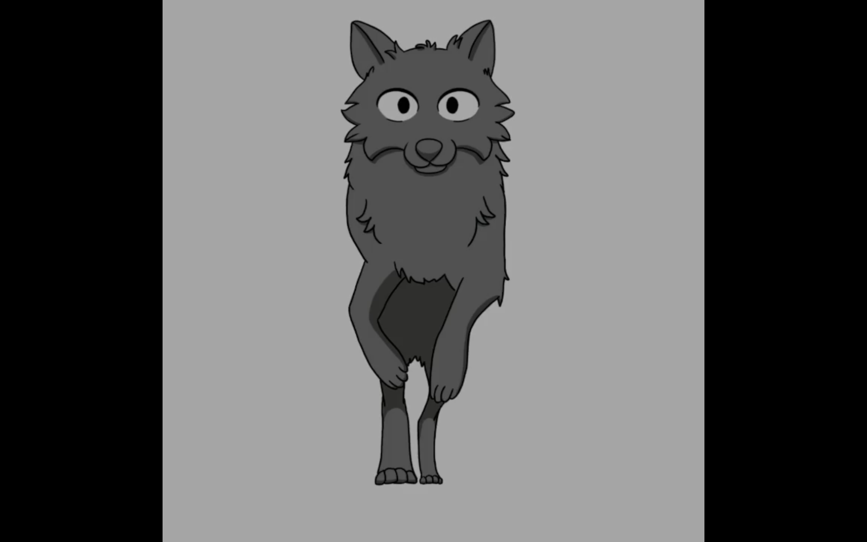 Loup gris