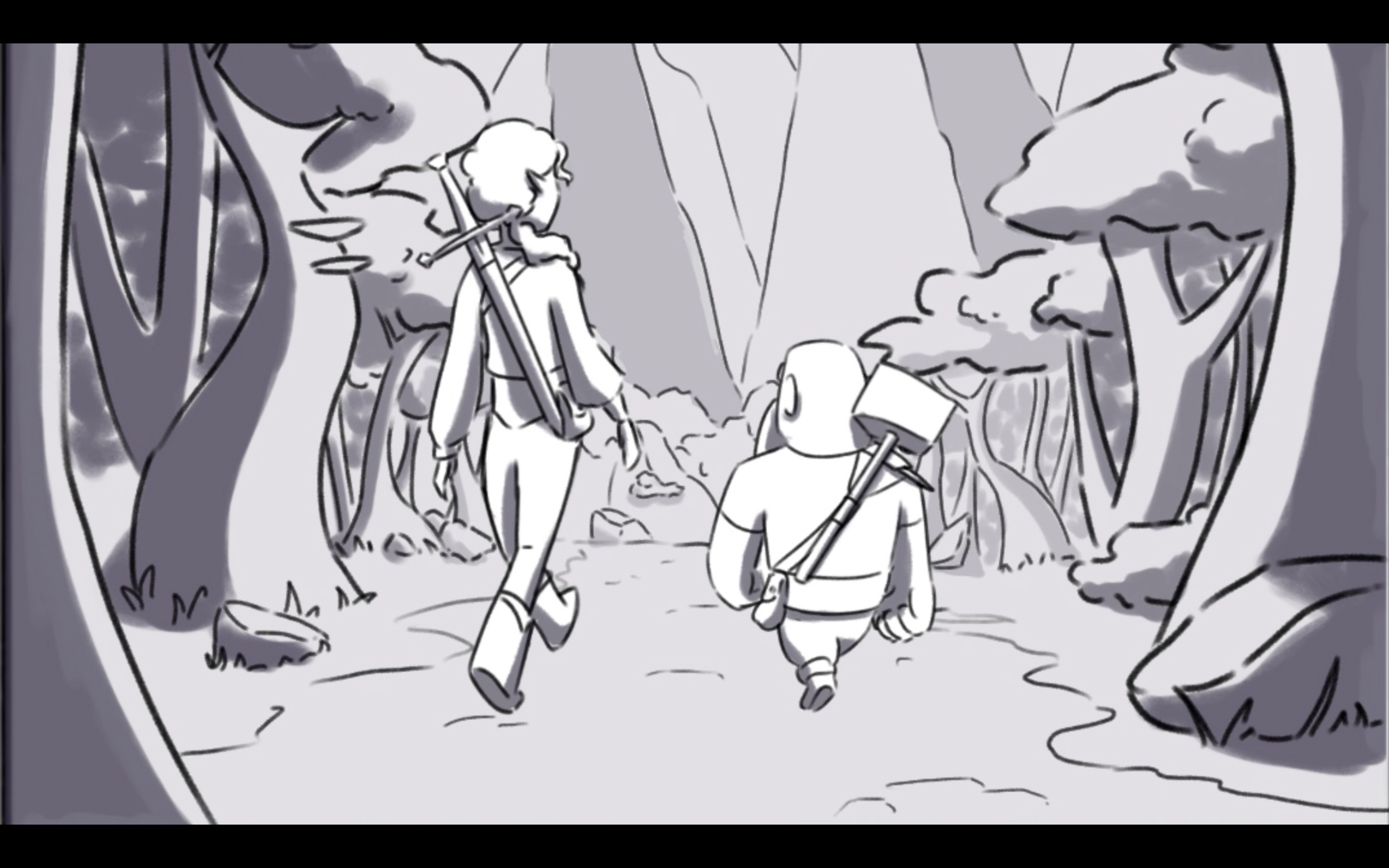 Storyboard Mercenaires